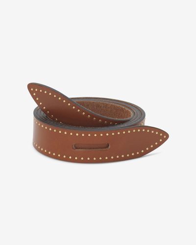 Isabel Marant Lecce Knotted Leather Belt - Brown
