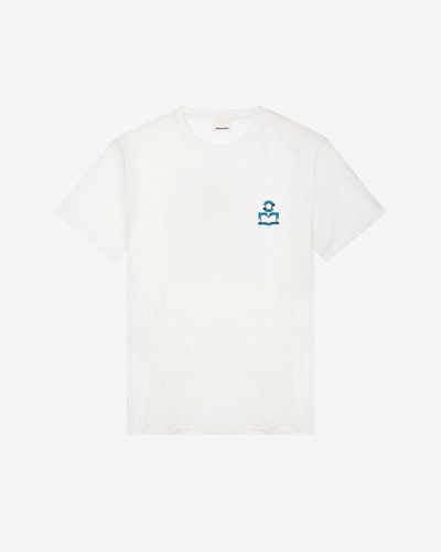 Isabel Marant Hugo T-shirt Con Logo - Bianco