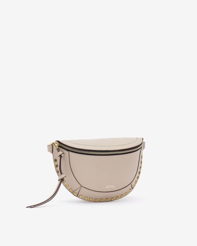 Isabel Marant Skano Leather Belt Bag - White