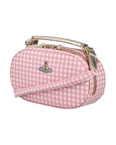 Vivienne Westwood Leather Kathy Oval Camera Bag in Pink | Lyst