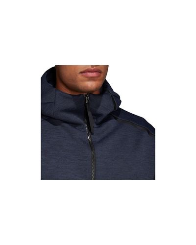 Adidas Synthetic Z N E Fast Release Hoodie In Blue For Men Lyst Adidas Synthetic Z N E Fast Release Hoodie In Blue For Men Lyst