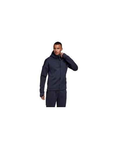 Adidas Synthetic Z N E Fast Release Hoodie In Blue For Men Lyst Adidas Synthetic Z N E Fast Release Hoodie In Blue For Men Lyst