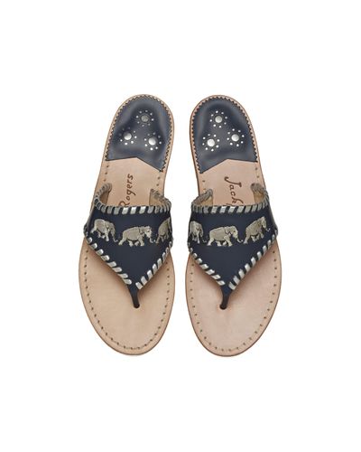 h sandals white