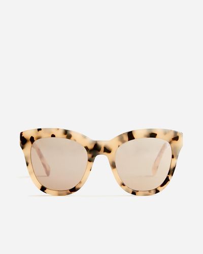 J.Crew Cabana Oversized Sunglasses - Brown