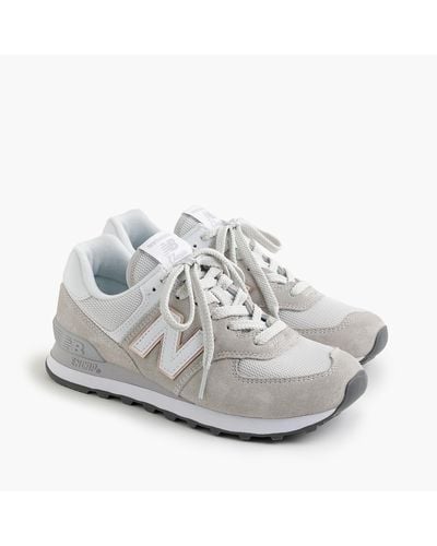 white new balance shoes 574