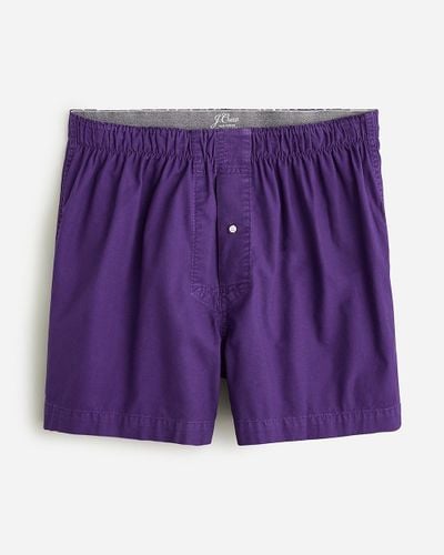 J.Crew Boxer Shorts - Purple