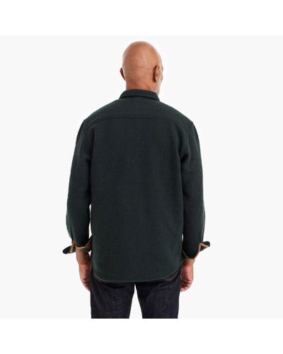 Carhartt Wool Milner Shirt Jacket in Black for Men - Lyst