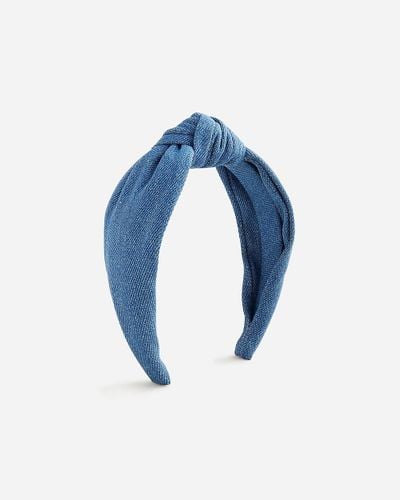 J.Crew Knot Headband - Blue
