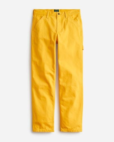 J.Crew Carpenter Pant - Yellow
