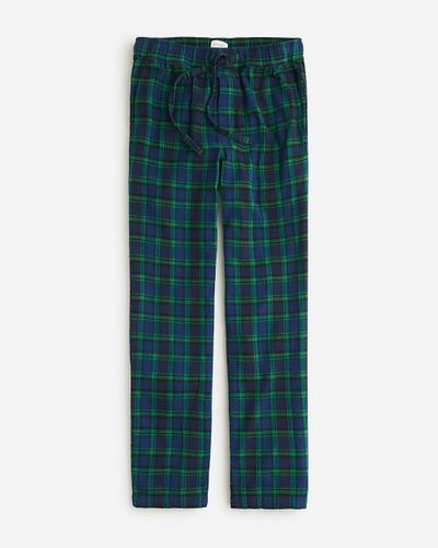 J.Crew Flannel Pajama Pant - Green