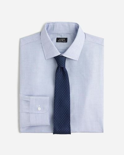 J.Crew Slim-fit Ludlow Premium Fine Cotton Dress Shirt - Blue