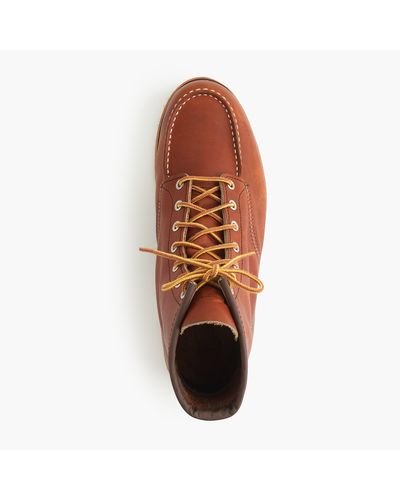 Red Wing 875 Moc Leather Boots - Brown