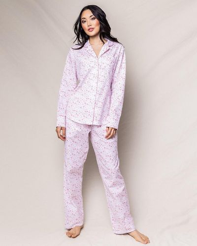 J.Crew Petite Plume Pajama Set - Purple