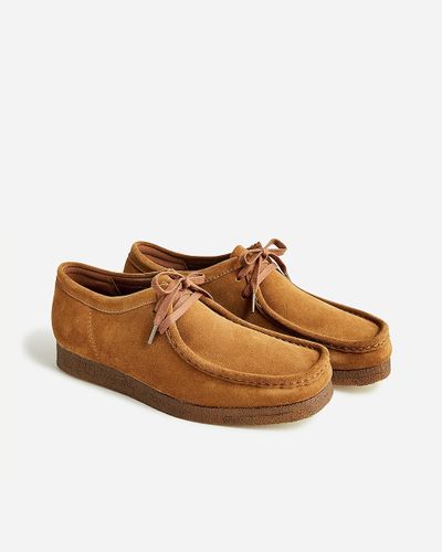 J.Crew Clarks Originals Wallabee Shoes - Brown