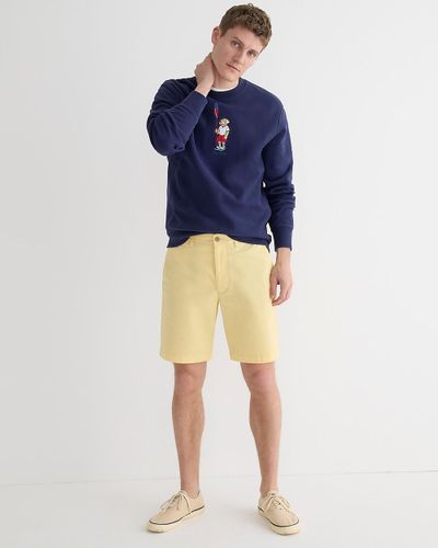 J.Crew 9" Stretch Chino Short - Blue