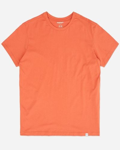 J.Crew Druthers Organic Cotton T-Shirt - Orange