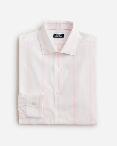 J.Crew Ludlow Premium Fine Cotton Dress Shirt - White