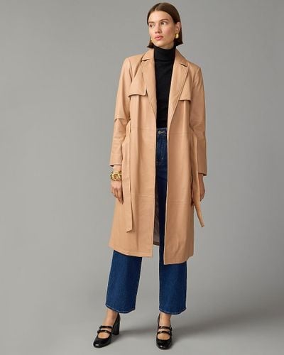 J.Crew Collection Limited-Edition Harriet Trench Coat - Blue