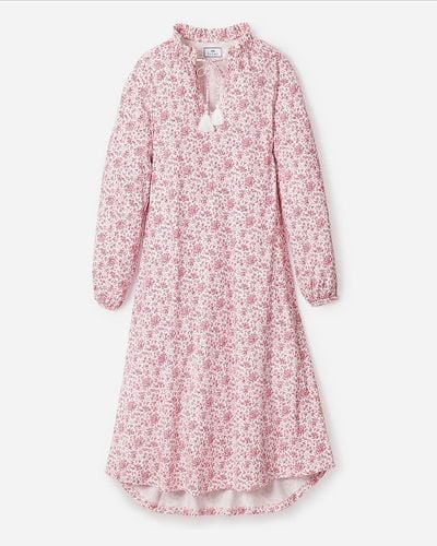 J.Crew Petite Plume Luxe Pima Cotton Garbo Nightgown - Pink