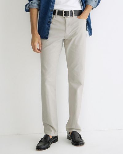 J.Crew 770 Straight-Fit Garment-Dyed Five-Pocket Pant - Blue