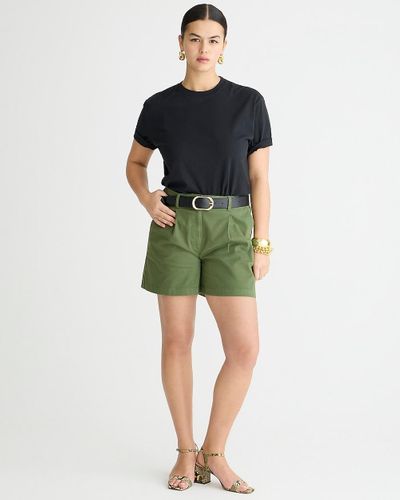 J.Crew Pleated Capeside Chino Short - Green