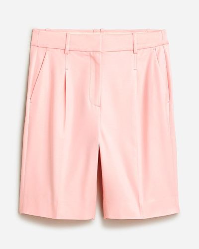 J.Crew High-Rise Trouser Short - Pink