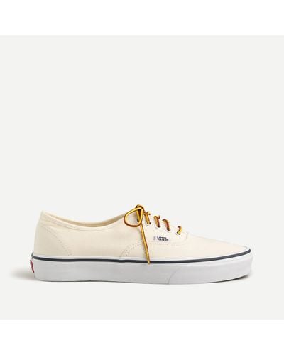 j crew white vans