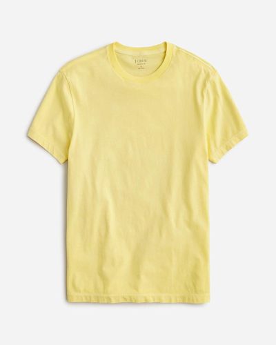 J.Crew Broken-In Short-Sleeve T-Shirt - Yellow