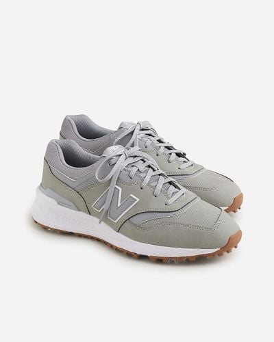 J.Crew New Balance 997G Golf Shoes - Gray