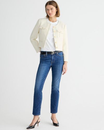 J.Crew Petite 9" Vintage Slim-Straight Jean - Blue