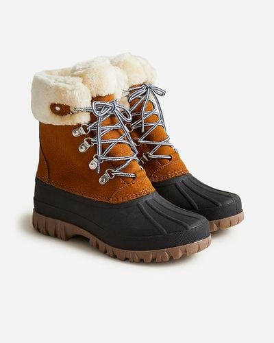 J.Crew Perfect Winter Boots With Sherpa - Multicolor