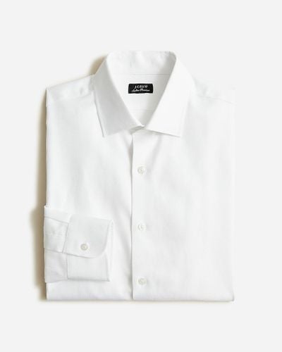 J.Crew Slim-Fit Ludlow Premium Fine Cotton Dress Shirt - White