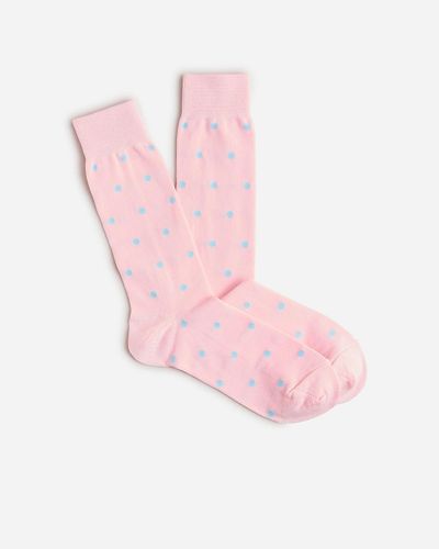J.Crew Dress Socks - Pink