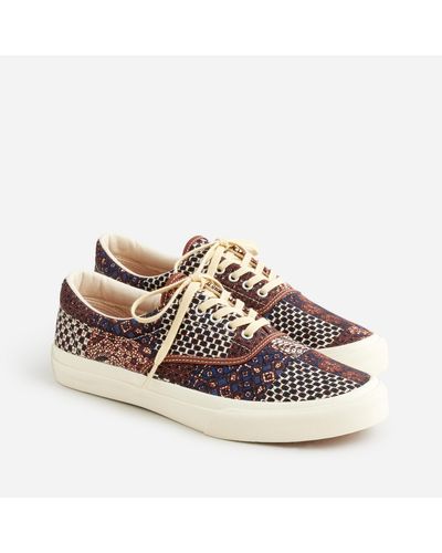 J.Crew Catchball® X Wallace & Barnes Original Plus Canvas Sneakers In Print - Pink