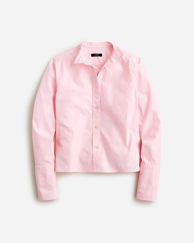 J.Crew Thomas Mason For Cropped Shirt - Pink