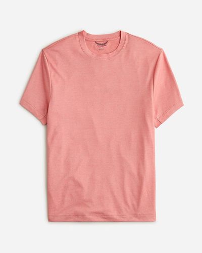 J.Crew Slim Performance T-Shirt With Coolmax - Pink