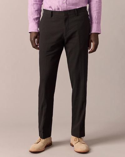 J.Crew Ludlow Slim-Fit Unstructured Suit Pant - Black