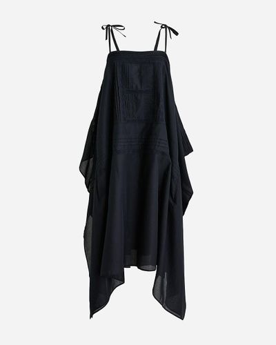J.Crew Handkerchief Midi Dress - Black