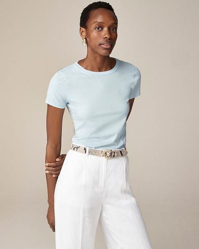 J.Crew Pima Cotton Slim-Fit T-Shirt - Blue