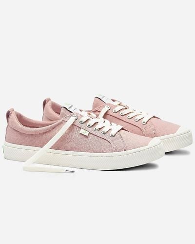 J.Crew Cariuma Oca Low Canvas Sneakers - Pink