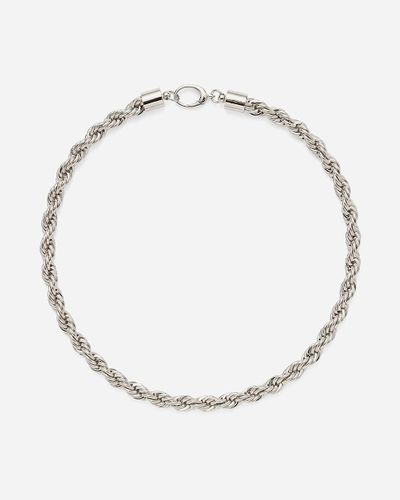 J.Crew Lady Xl Rope Chain Necklace - White