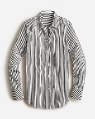 J.Crew Slim-Fit Stretch Cotton Poplin Shirt - Gray