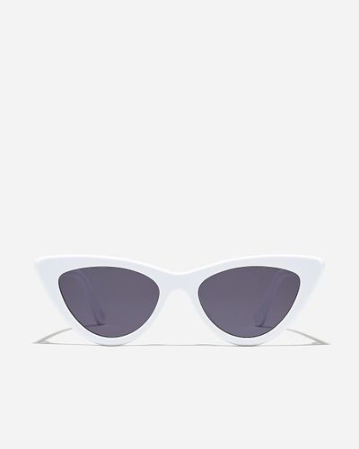 J.Crew Bungalow Cat-Eye Sunglasses - White