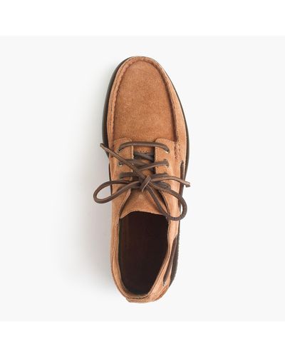 sperry leather chukka