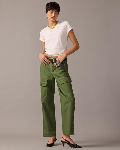 J.Crew Collection Cargo Pant - Green