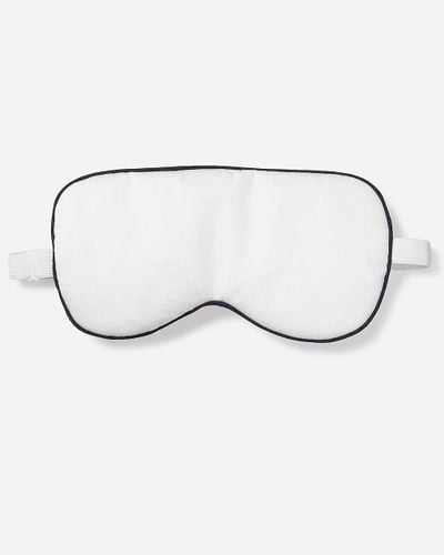 J.Crew Petite Plume Eye Mask With Piping - Natural