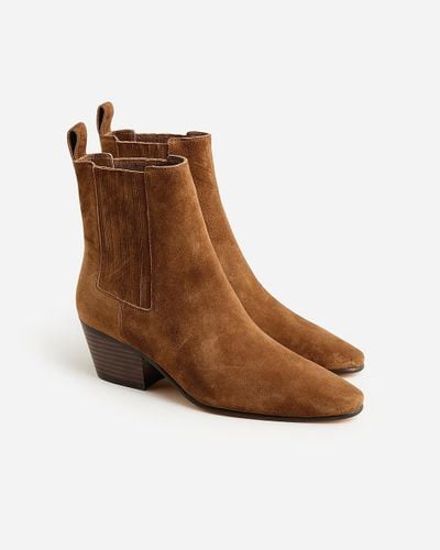 J.Crew Piper Ankle Boots - Brown