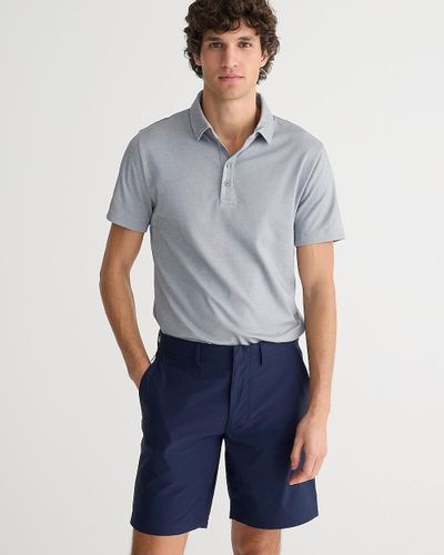 J.Crew Tall Performance Polo Shirt With Coolmax - Blue