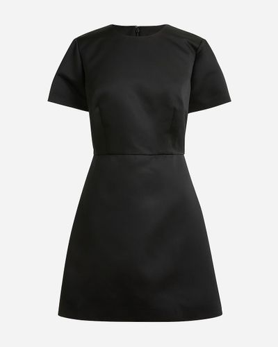 J.Crew Collection A-Line Mini Dress - Black