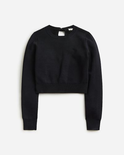J.Crew Tie-Back Pullover Sweater - Black